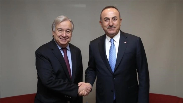 Dışişleri Bakanı Çavuşoğlu, BM Genel Sekreteri Guterres ile telefonda görüştü