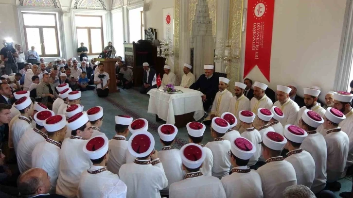 Diyanet İşeri Başkanı Erbaş: "İcazetnamesi olan hafızlarımızın sayısı 200 bin oldu"
