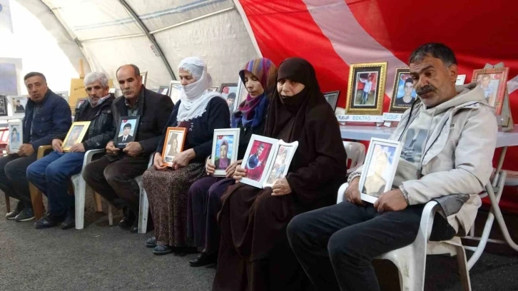 Diyarbakır’da evlat nöbetindeki ailelerden çocuklarını alma vurgusu
