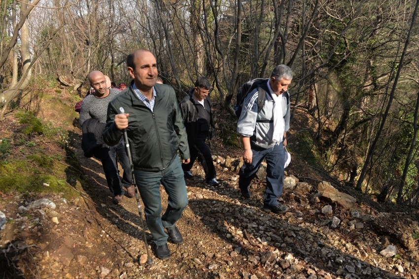 Başkan Edebali'den 'Doğa yürüyüşü'