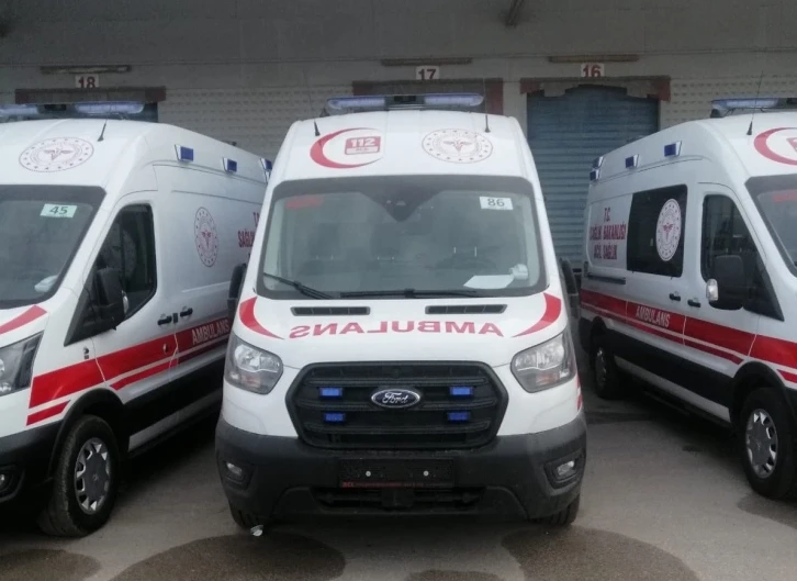 Düzce’de ambulans sayısı 45’e yükseldi
