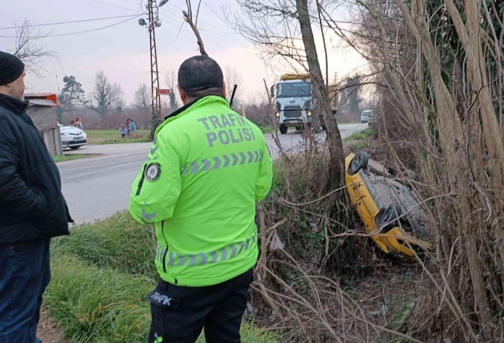 Feci kazada mucize kurtuluş! Burnu bile kanamadı