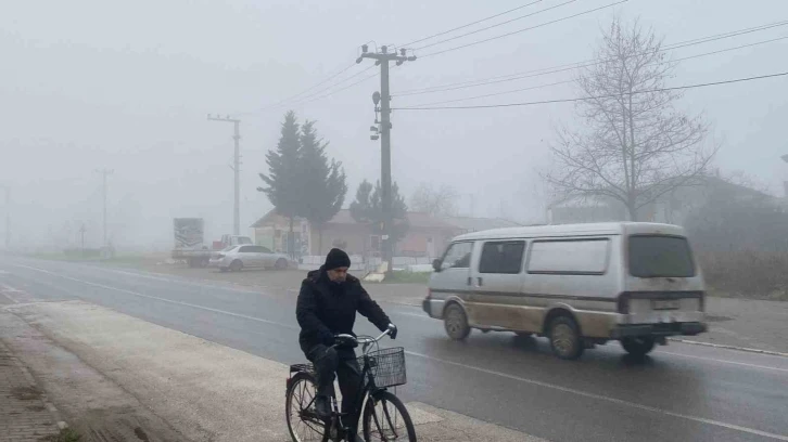 Düzce’de sis etkili oluyor
