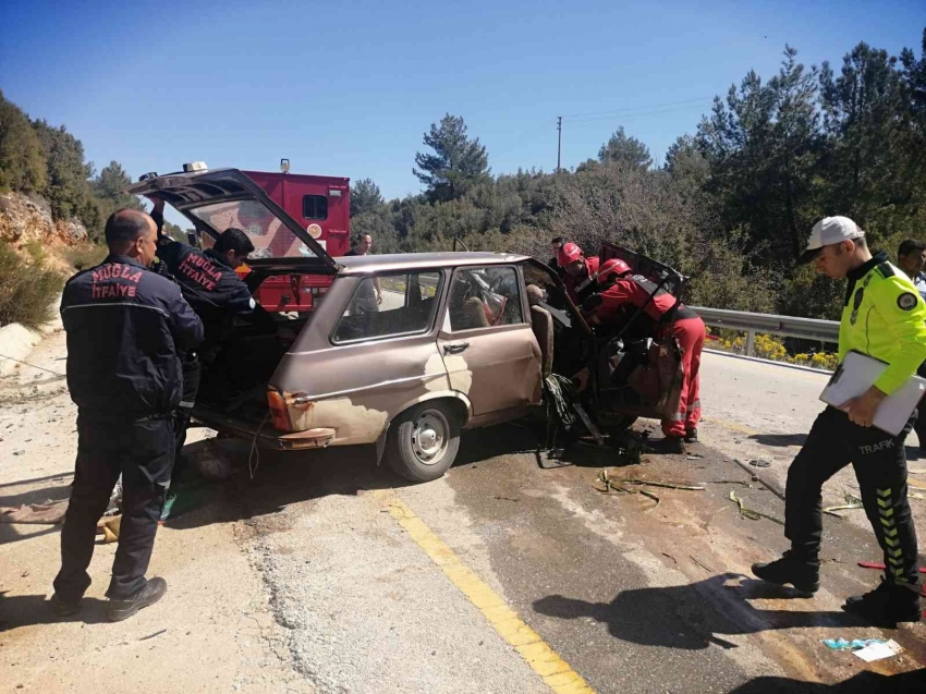 Trafik kazası: 2 yaralı