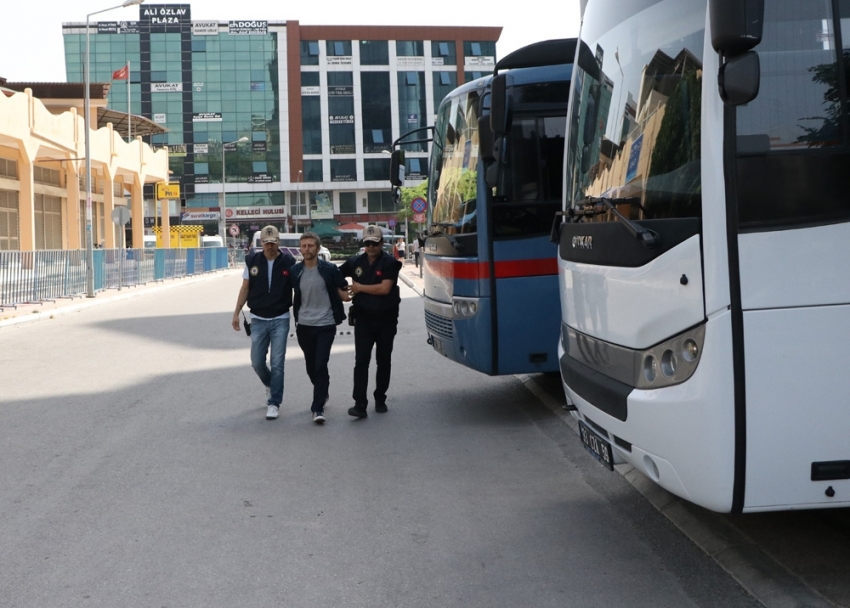 Terörist eylem organize etmek için Mersin’e gelmiş