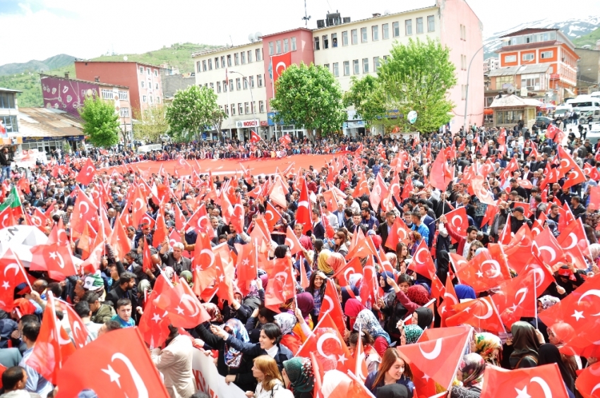 Muş’ta ’Teröre Lanet, Kardeşliğe Davet’ yürüyüşü