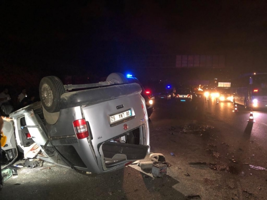 Ankara’da feci kaza: 1 ölü, 1’i ağır 2 yaralı