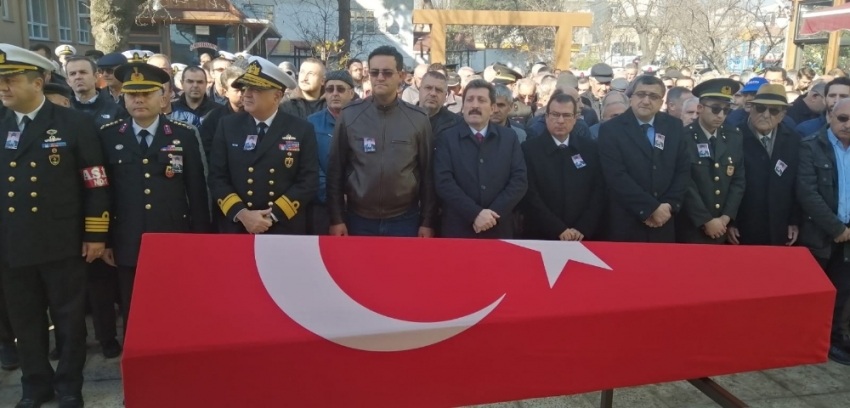 Kıbrıs gazisi, Çanakkale’de son yolculuğuna uğurlandı