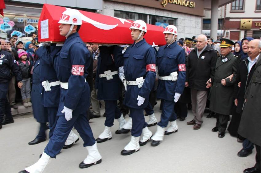 El Bab şehidi son yolculuğuna uğurlandı