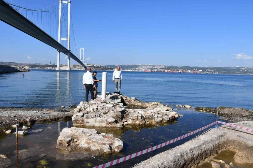 Yalova’da Osmanlı ve Roma dönemlerine ait deniz fenerleri yan yana keşfedildi