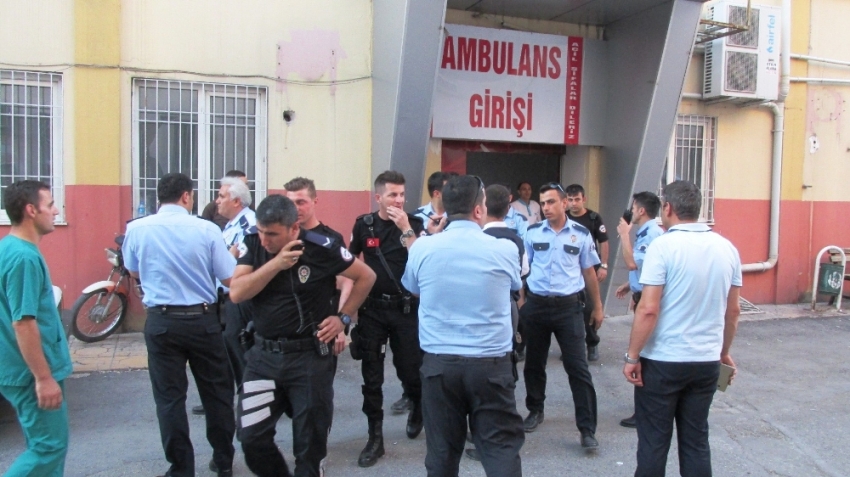 Asayiş uygulaması yapan polis saldırı: 2 polis yaralı