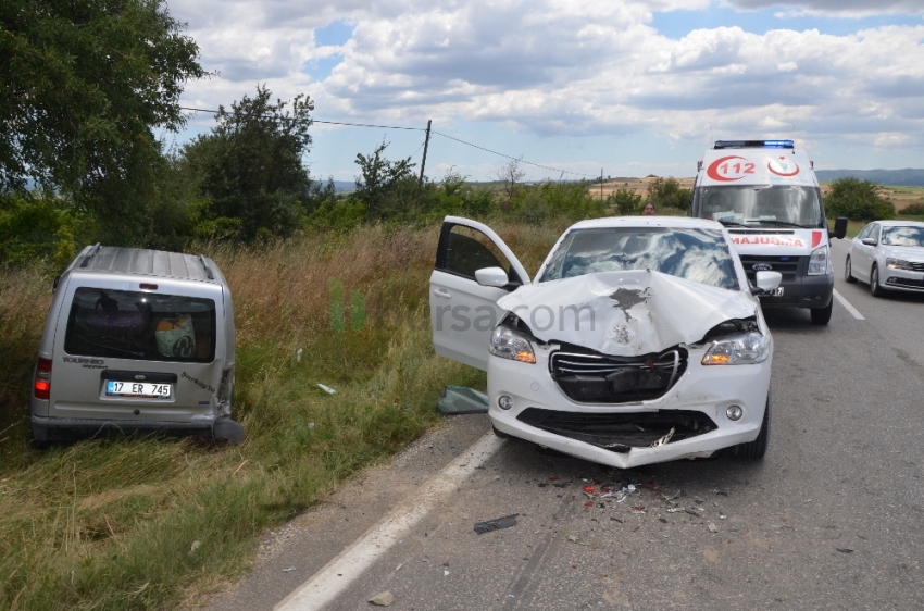 Tekirdağ’da trafik kazası: 9 yaralı