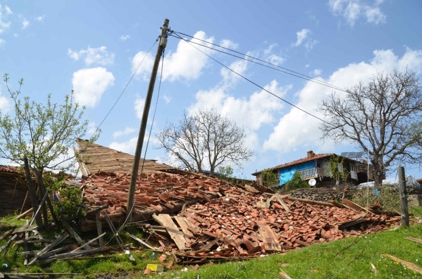 Kastamonu’da hortum dehşeti