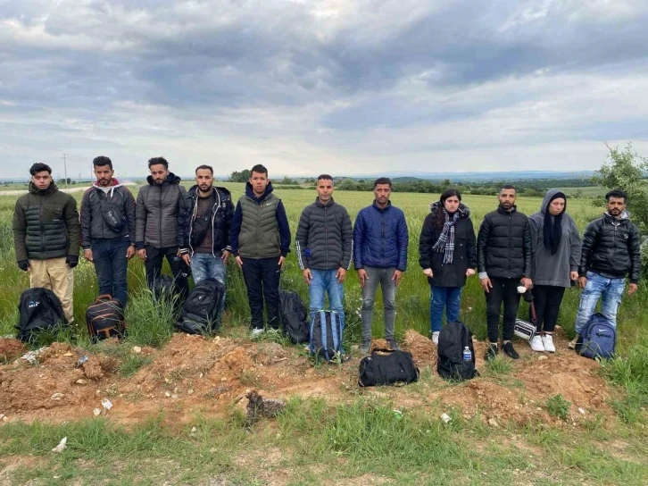 Edirne’de bir haftada 282 kaçak göçmen ve 5 organizatör yakalandı
