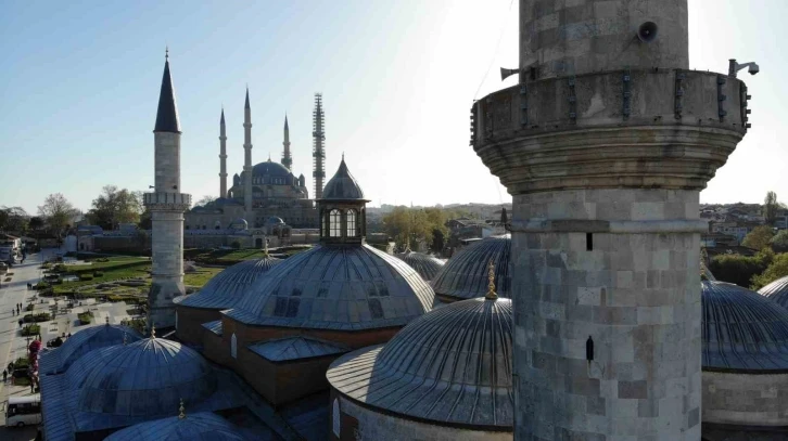 Edirne’de Ramazan Bayramı namazında camiler doldu taştı
