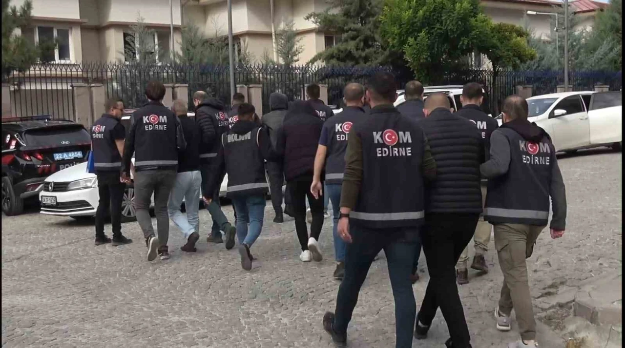 Edirne polisi sahte madeni Euro basan şebekeyi çökertti
