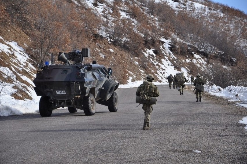 Tunceli’de büyük kış operasyonu