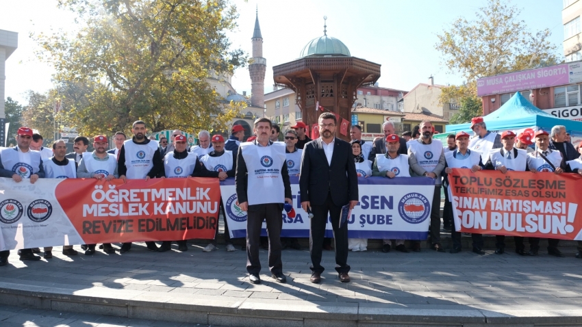 Bursa Eğitim-Bir-Sen'den, MEB'e çağrı