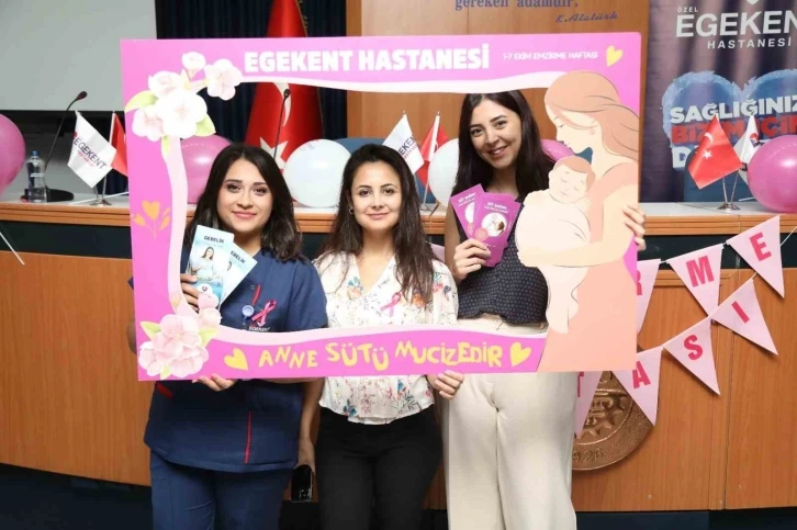 Egekent Hastanesi’nden emzirmenin anneye ve bebeğe faydaları eğitimi
