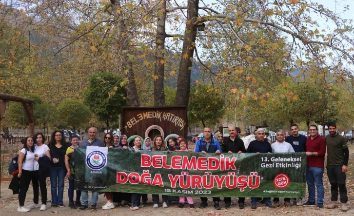 Eğitim-Bir-Sen Adana üyeleri Belemedik’te doğa yürüyüşü yaptı
