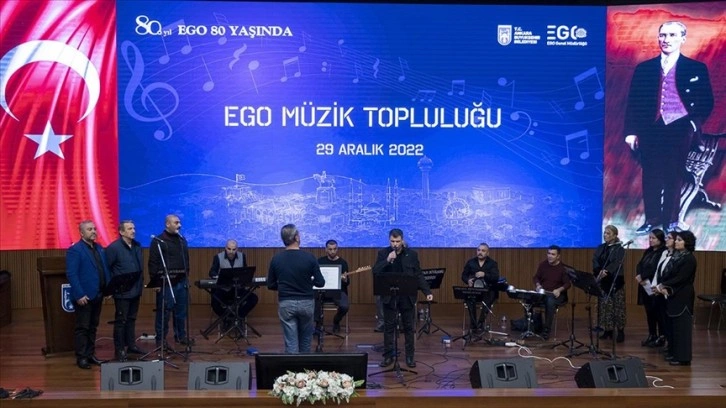 EGO çalışanları kurdukları müzik topluluğuyla stres atıyor