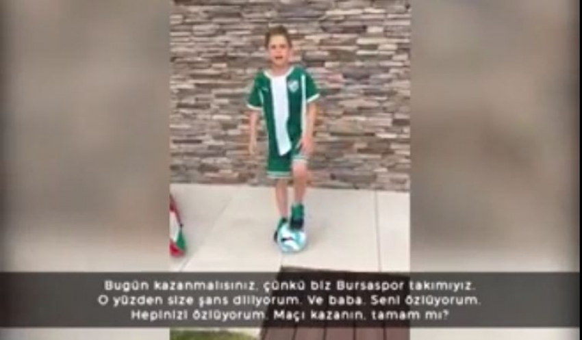 Futbolculara özel video