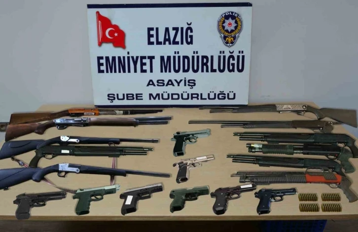 Elazığ’da asayiş ve şok uygulamaları: 22 tutuklama
