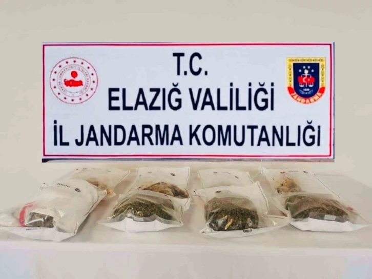 Elazığ’da jandarmadan uyuşturucu tacirlerine darbe
