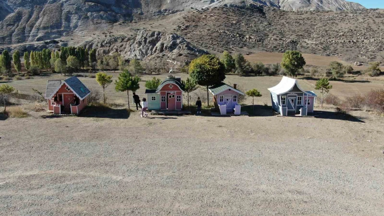 Emekliliğini çocuklara adadı, Türkiye’nin ilk çocuk köyünü kurdu
