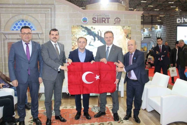 EMİTT’te açılan Siirt standı, yoğun ilgi gördü
