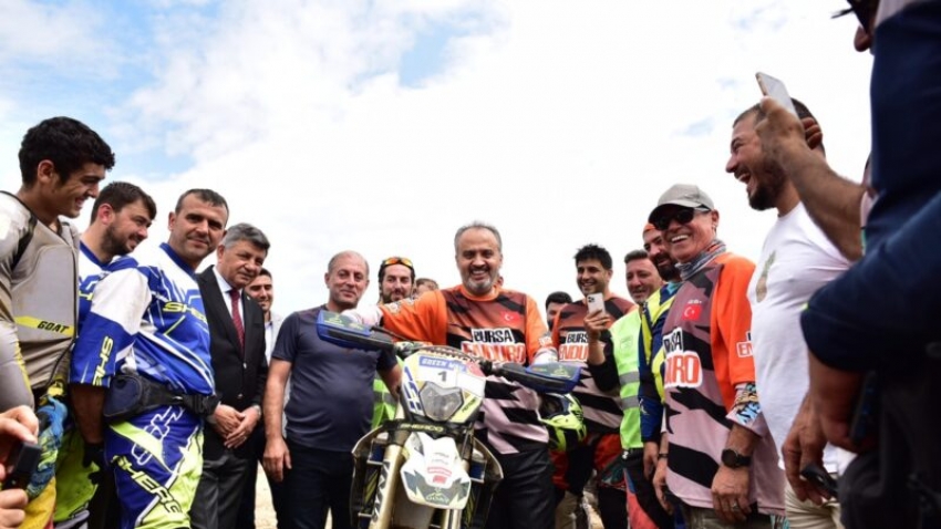 Enduro tutkunları Bursa’da buluştu