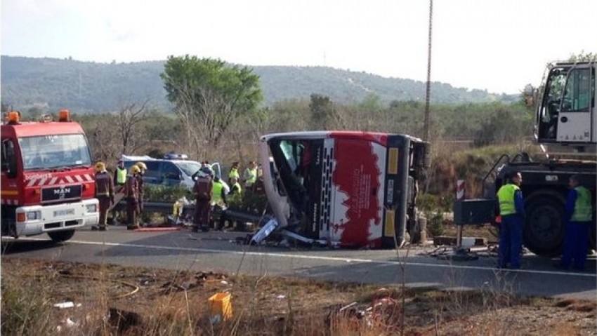 İspanya'daki otobüs kazasında ölen öğrencilerin uyrukları belli oldu