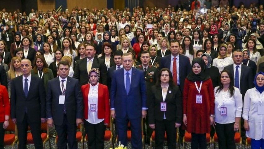 Cumhurbaşkanı Erdoğan kadınlara seslendi