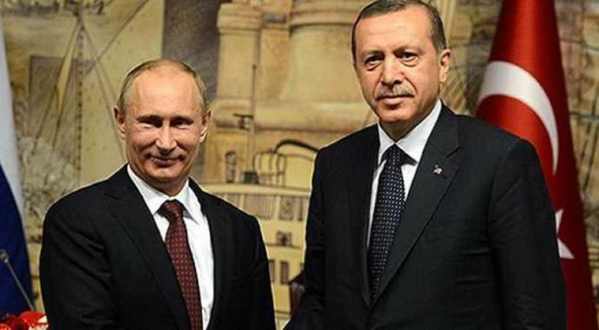 Erdoğan, yarın Moskova'ya Putin ile görüşmeye gidiyor