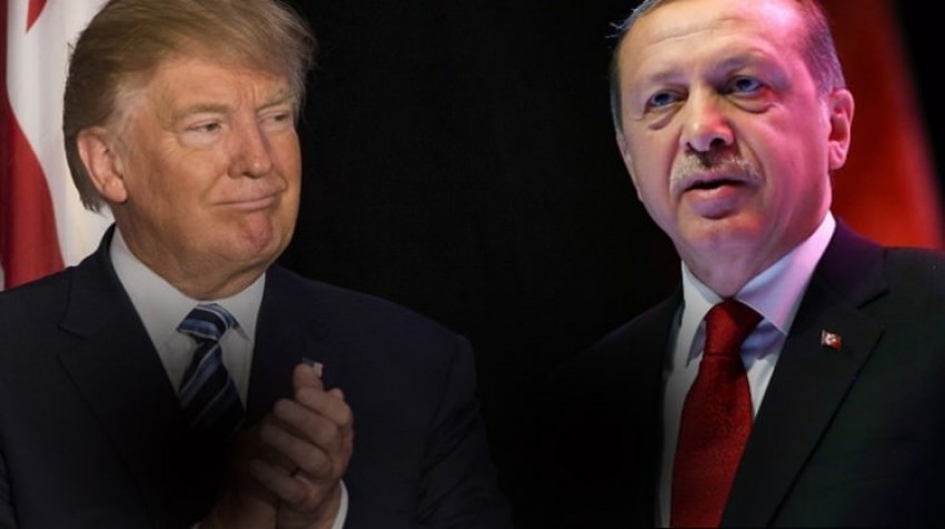 Erdoğan, Trump ile görüştü