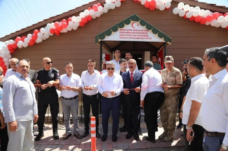 Ergani ilçesinde dört mahalleye hizmet verecek yapının açılışı yapıldı
