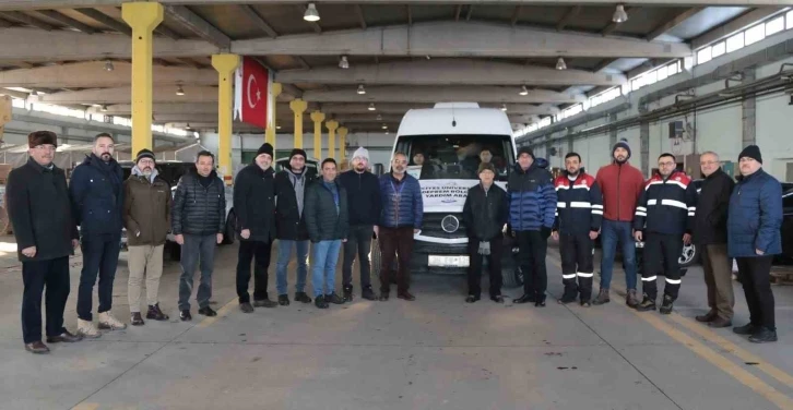 ERÜ’lü mühendisler hasar tespiti için bölgeye gitti
