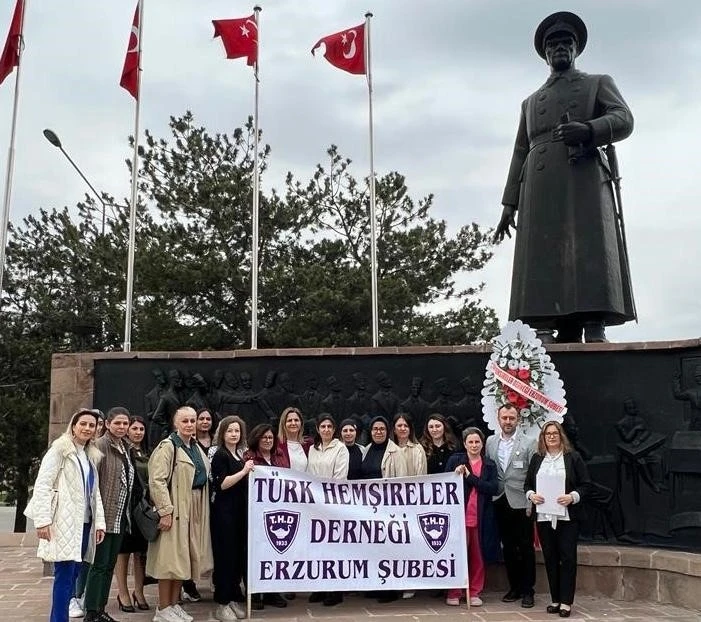 Erzurum’da Hemşireler Haftası Kutlaması yapıldı
