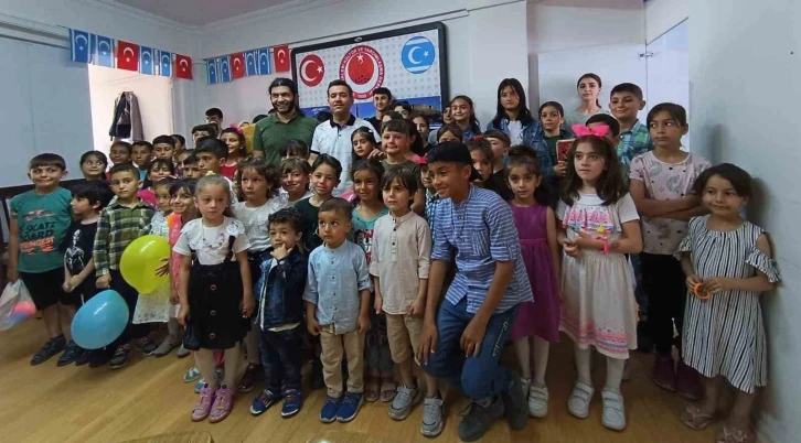 Eskişehir’de yaşayan Irak’lı Türkmen çocuklar gönüllerince eğlendiler
