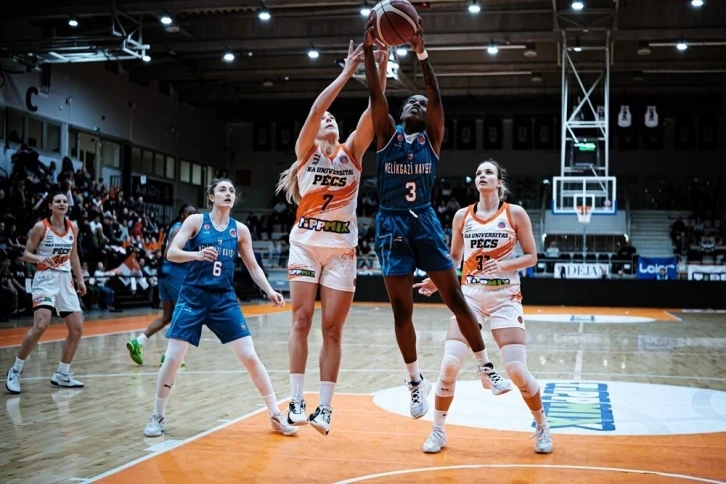 EuroCup Women: NKA Pecs Üniversitesi: 72 - Melikgazi Kayseri Basketbol: 70
