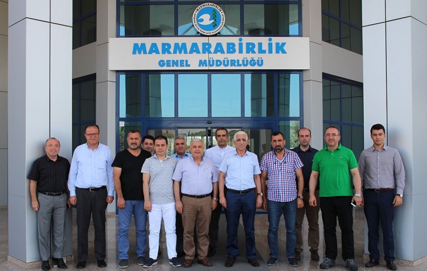 Ege Zeytin Birliği'nden Marmarabirlik'e ziyaret