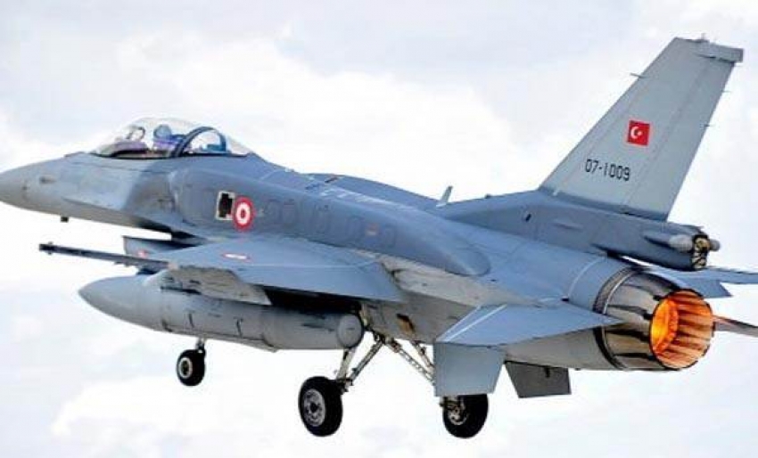 Sınırda hareketlilik! 10 adet F-16 uçağı devriye uçuşunda