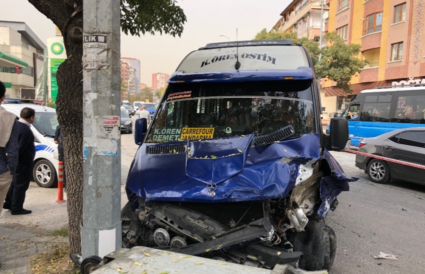 Başkent’te feci kaza: 10 yaralı