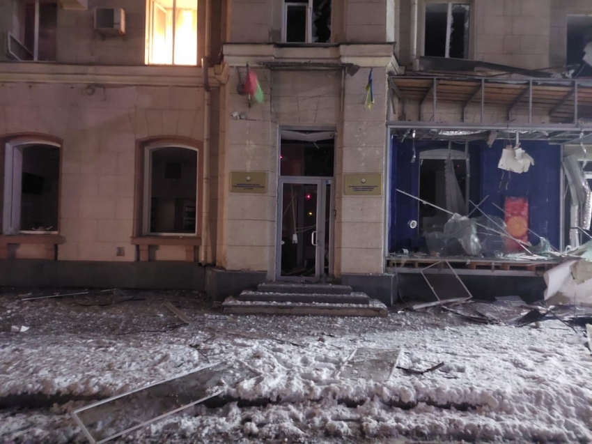 Azerbaycan’ın Harkov Fahri Konsolosluğu binasına hava saldırısı düzenlendi