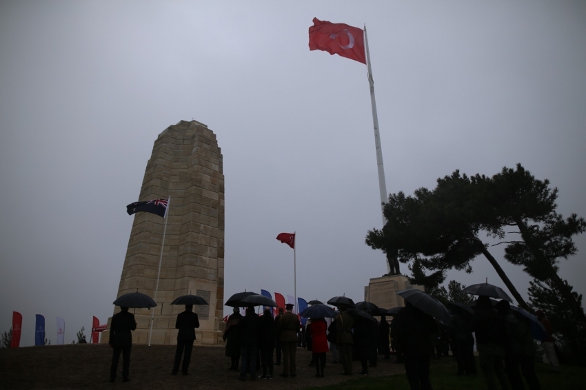 Yeni Zelanda Anıtı’nda anma töreni