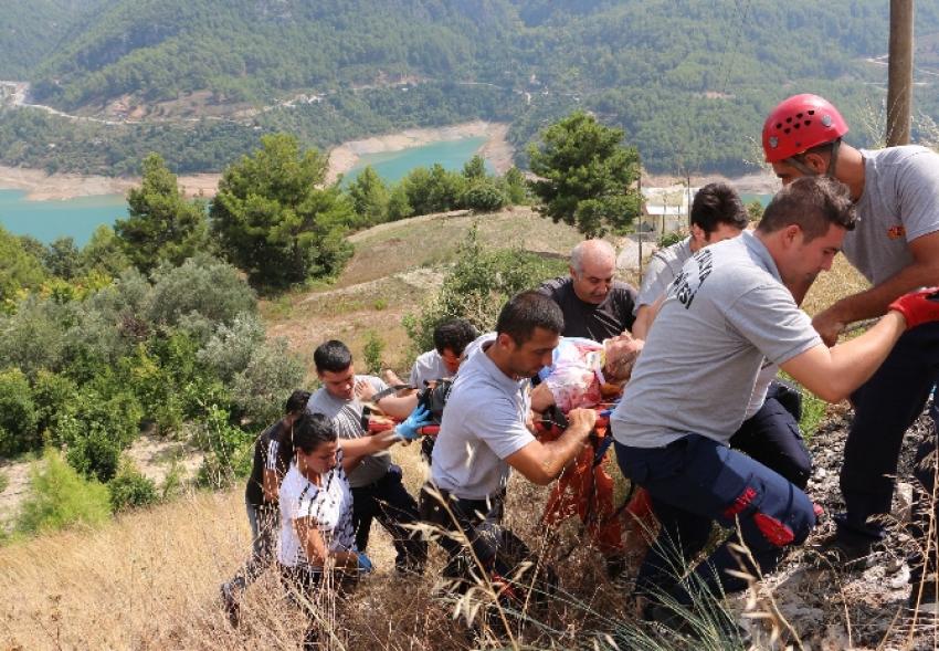 Fotoğraf çekmek isterken canından oluyordu