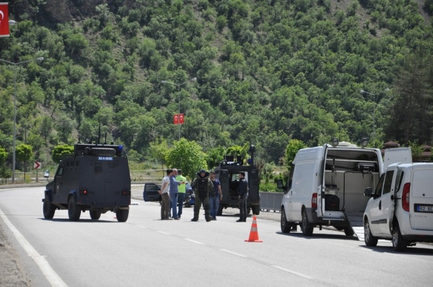 Tunceli’de şüpheli araç alarmı