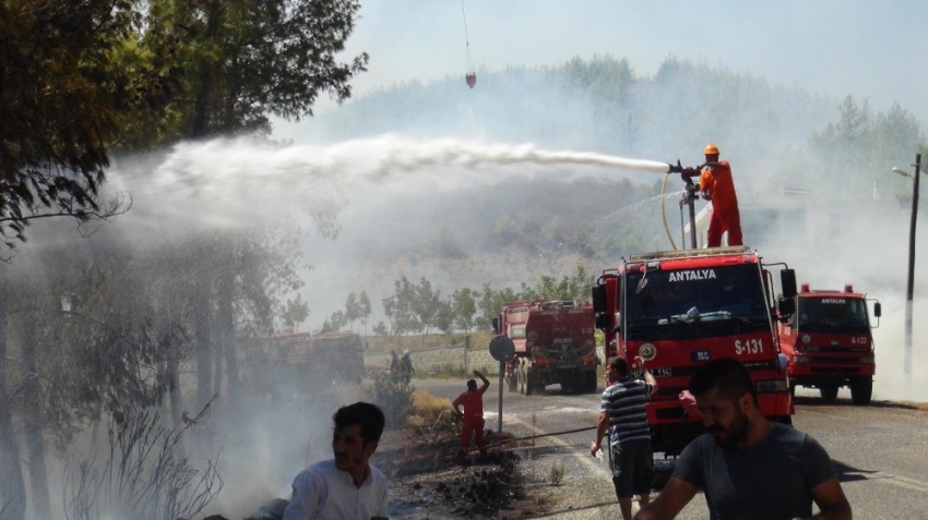 Antalya’daki orman yangını kontrol altına alındı