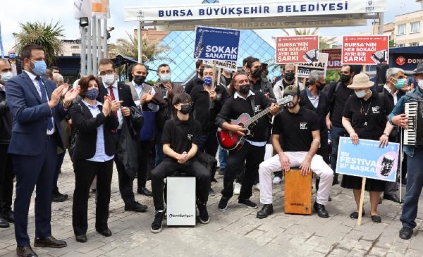 Bursa'da 'Sokak Sanatçıları Festivali'