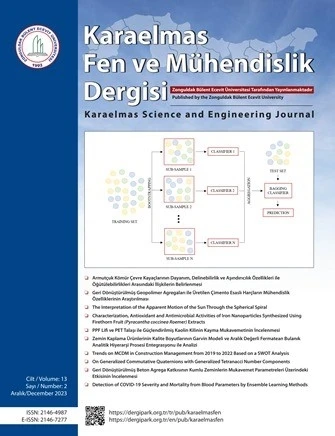 Fen ve Mühendislik Dergisi’nin 2023 Aralık sayısı yayımlandı
